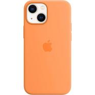 Capa em Silicone com MagSafe Apple para iPhone 13 Mini – Marigold Salmão