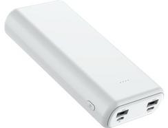 Powerbanck GOODIS (20.000 mAh – Micro USB + USB-C – Branco)