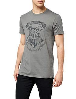 T-shirt Cinza HARRY POTTER Hogwarts Tamanho S