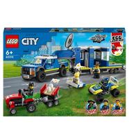LEGO City Comando Móvel da Polícia Kit de Construção Set de Construir da Polícia Crianças a partir de 6 Anos