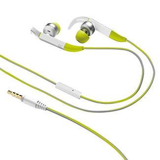 Auriculares Com fio URBAN REVOLT Fit Sports (In Ear – Microfone – Verde)