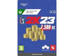 Cartão Xbox Series X PGA Tour 2K23 7500 VC Pack (Formato Digital)