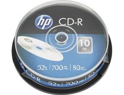 CD – R HP 80Min 700MB 52x Cake Box (10 unidades)