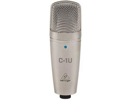 Microfone Condensador BEHRINGER C-1U (Com Fio – Frequência: 40Hz-20kHz)