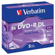 Verbatim DVD+R 8,5GB 8x 5uni Double Layer
