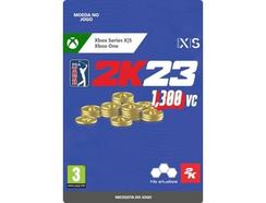 Cartão Xbox Series X PGA Tour 2K23 1300 VC Pack (Formato Digital)