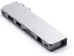 Hub SATECHI Pro Max (Dual USB-C – Cinzento)