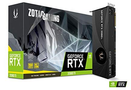 Placa Gráfica ZOTAC GeForce RTX 2080 Ti (NVIDIA – 11 GB DDR6)