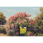 Papel de parede fotográfico Rose Garden Multicolor