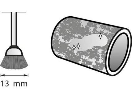 Escova Aço de Carbono DREMEL 13mm