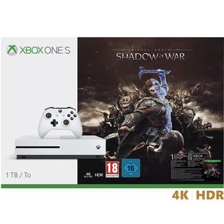 Consola Microsoft Xbox One S 1TB + Middle-Earth: Shadows of War