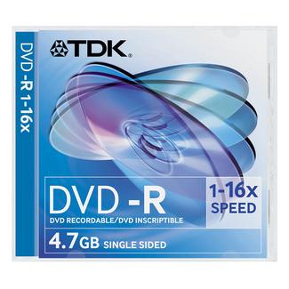 DVDR DVD-R TDK 4.7GB 16X JC