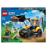 LEGO City Escavadora de Construção – brinquedo de construção para crianças 5+ veículo personalizável com 2 minifiguras