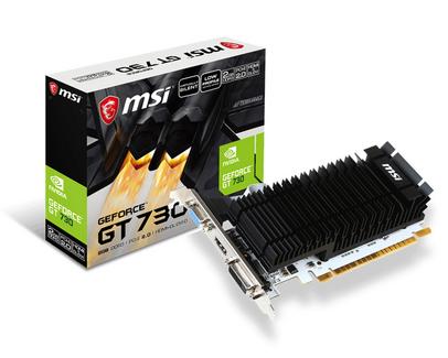 MSI GeForce GT 730 Low Profile 2GB GDDR3