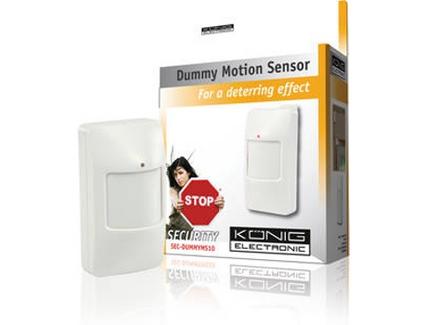 Sistema de alarme KÖNIG Sensor de movimentos LED Dummy