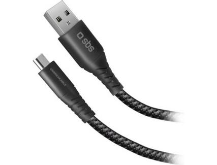 Cabo SBS TECABLEUNKEVTCK (USB – USB-C – 1 m – Preto)