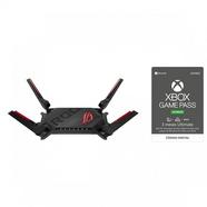 Asus ROG Rapture GT-AX6000 Router Gaming WiFi 6 AiMesh 2.5G+Xbox Game Pass Ultimate 3 meses Licencia Digital