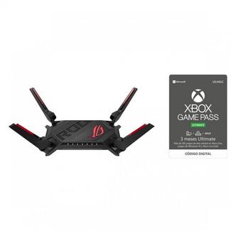 Asus ROG Rapture GT-AX6000 Router Gaming WiFi 6 AiMesh 2.5G+Xbox Game Pass Ultimate 3 meses Licencia Digital