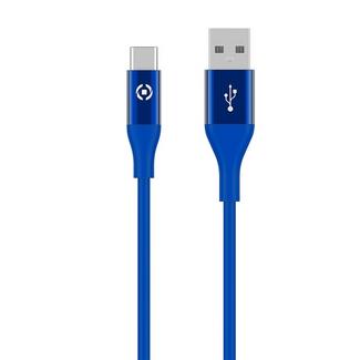 Cabo Celly USB para USB-C de 1 5 m – Azul