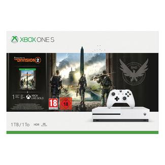 Consola XBOX ONE S + Jogo Tom Clancy’s The Division 2 (1 TB – M18)