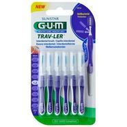 Gum – Escovilhão Interdental Trav-ler 1 2 mm – 6 uds.
