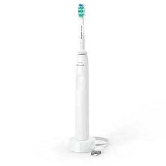 Escova de Dentes Elétrica Philips S3100 HX3651/13 com Tecnologia Sónica de 31.000 mpm – Branca