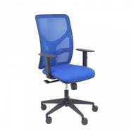 Cadeira de Escritório Operativa PIQUERAS Y CRESPO Motilla Azul (Braços reguláveis – Malha e Tecido)