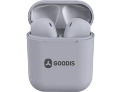 Auriculares Bluetooth True Wireless GOODIS BT (In Ear – Cinzento)