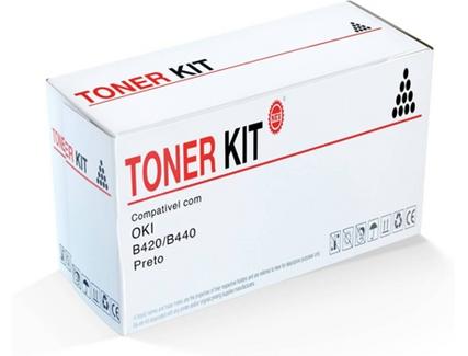 Toner TONER KIT OKI B420/B440 Preto (ZZZOKB420)