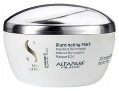 Máscara ALFAPARF MILANO Semi Di Lino Diamond Illuminating (200 ml)