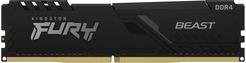 Kingston 8GB DDR4 3600MHz FURY Beast RGB 1R CL17
