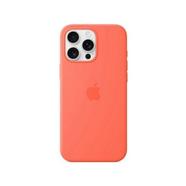 Capa de Silicone Apple com MagSafe para iPhone 16 Pro Max – Tangerina
