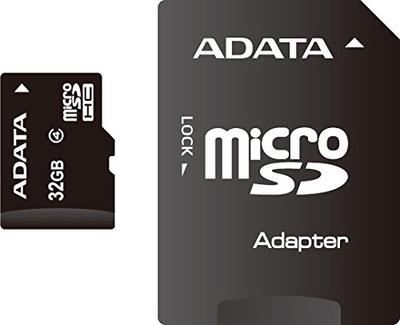 Cartão de Memória MicroSD ADATA Class 4 32GB c/ adaptador