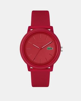Relógio de homem Lacoste 12.12 2011173 de silicone vermelho