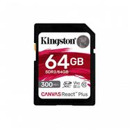 Cartão MicroSDXC KINGSTON React Plus (64 GB – 300 MB/s – UHS-II)