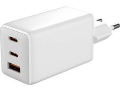 Kit Carregador Parede GOODIS 67W (1M – A+C+C – Branco)
