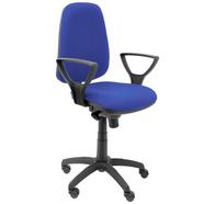 Cadeira de Escritório Operativa PIQUERAS Y CRESPO Tarancón Azul (Braços fixos – Tecido)