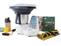 Robô de Cozinha YÄMMI 2 Upgrade Edição Especial Fitness + 2 Livro de Receitas (3.3 L – 1500 W – 13 acessórios)