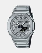 Casio – Relógio Fine Metallic Series GM-2100YM-8AER em silicone prateado Prata