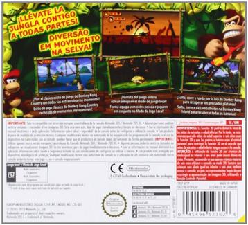 Jogo Nintendo 3DS Donkey Kong Country Returns 3D