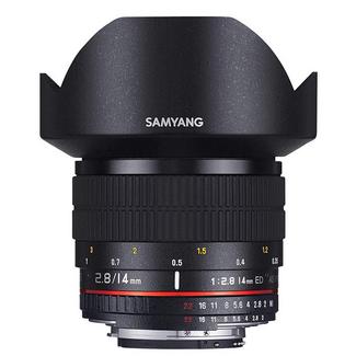 Objetiva SAMYANG 14mm F2.8 para Canon