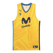 Puma – T-shirt de Homem 3.º Equipamento Movistar Estudiantes 2024-2025 Amarelo