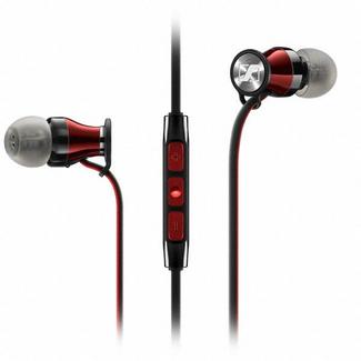 Auriculares Sennheiser Momentum in-Ear M2 IEi Apple Vermelho