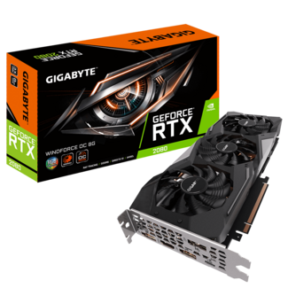 Gigabyte GeForce RTX 2080 Windforce 8GB OC