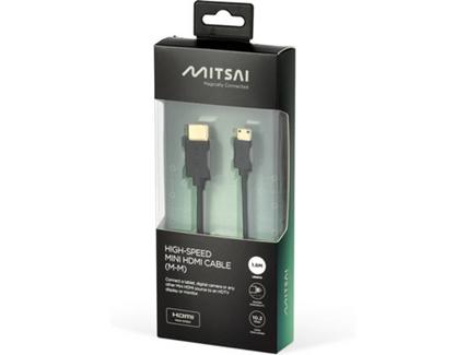 Cabo MITSAI (HDMI – Mini HDMI – 1.8m – Preto)