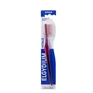 Escova de Dentes Suave Vitale Elgydium 1 Unidade