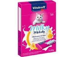 Pack Snack para  Gato VITAKRAFT Milky Moments (Queijo – 11 Unidades)