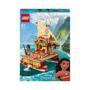 LEGO Barco de Navegação da Vaiana – set de brinquedo de construção imaginativo para uma brincadeira criativa