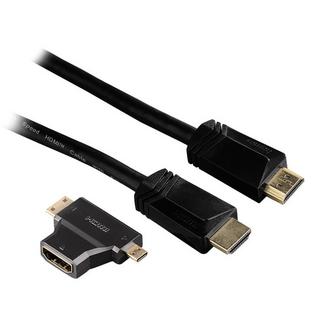 CABO HDMI HAMA 1,5M + 2 ADAPT