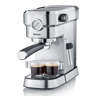 Máquina de Café Manual SEVERIN KA5995 (15 bar – Café moído e pastilhas)